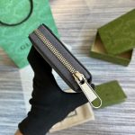 Gucci Ophidia Zip Around Wallet Supreme Canvas Grey For Men 7.5in/19cm ‎‎‎706844 UULBN 1244