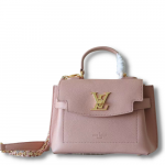 Louis Vuitton Lock Me Ever Mini Shouder Bags Black/Greige/Pink For Women 9.1in/23cm