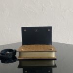 Louis Vuitton Book Chain Wallet Monogram Reverse Canvas Brown For Women 7.9in/20cm M81830