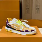 Louis Vuitton LV Trainer Sneaker Yellow For Men