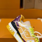 Louis Vuitton LV Trainer Sneaker Yellow For Men