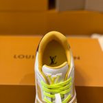 Louis Vuitton LV Trainer Sneaker Yellow For Men