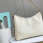 Louis Vuitton CarryAll MM Monogram Empreinte White For Women 15.4in/39cm