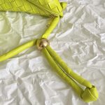 Bottega Veneta Medium Turn Pouch Green/Yellow For Women‎ 15.4in/39cm 701024V1W513722