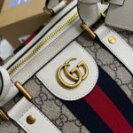 Gucci Ophidia Medium Duffle Bag Beige For Men 17.5in/44.6cm 681295 9C2ST 9770