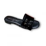 Louis Vuitton Shake Flat Mule Black For Women
