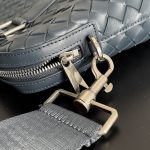 Bottega Veneta Slim Classic Intrecciato Briefcase Black/Dark Grey/Brown For Women‎ 14.2in/36cm 690702V0E528803