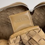 Bottega Veneta Slim Classic Intrecciato Briefcase Black/Dark Grey/Brown For Women‎ 14.2in/36cm 690702V0E528803