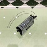 Prada Cardholder With Shoulder Strap And Crystals Bag Black/ Yellow For Women 4.5 in/ 11.5 cm 1MR024_2AWL_F0T7O