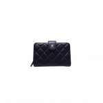 Chanel CC Caviar Wallet Black For Women 5.9 in / 15 cm