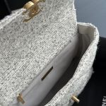 Chanel CC Medium 19 Maxi Bag White/Black/ Muticolor For Women 14 in / 36 cm