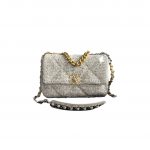 Chanel CC Medium 19 Maxi Bag White/Black/ Muticolor For Women 14 in / 36 cm