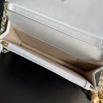 Chanel CC Wallet On Chain Bag White For Women 6.7 in / 17 cm