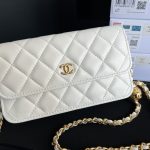 Chanel CC Wallet On Chain Bag White For Women 6.7 in / 17 cm