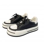 Dior CD D-Freeway Vitello Sneakers White And Black For Women