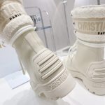 Dior CD D-Major Ankle Boots White For Women