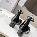 Dior CD Dior Idylle Ballet Pump Black For Women 1.5 in / 3.5 cm KDB777PGO_S900