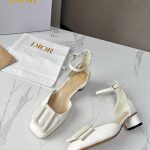 Dior CD Dior Idylle Ballet Pump White For Women 1.5 in / 3.5 cm