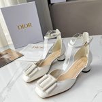 Dior CD Dior Idylle Ballet Pump White For Women 1.5 in / 3.5 cm