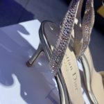 Dior CD Dway Heeled Sandal Gold For Women 2.5 in / 6.5 cm KDQ706LCS_S62K
