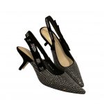 Dior CD J'Adior Slingback Pump Black For Women 2.6 in / 6.5 cm