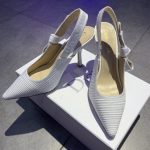 Dior CD J'Adior Slingback Pump White For Women 4 in / 10 cm KDP867EFR_S10W