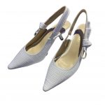 Dior CD J'Adior Slingback Pump White For Women 2.6 in / 6.5 cm