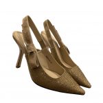 Dior CD J'Adior Slingback Pump Gold For Women 3.7 in / 9.5 cm