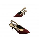Dior CD J'Adior Slingback Pump Red For Women 2.6 in / 6.5 cm