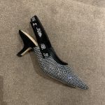 Dior CD J'Adior Slingback Pump Black For Women 2.6 in / 6.5 cm
