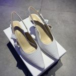 Dior CD J'Adior Slingback Pump White For Women 2.6 in / 6.5 cm