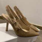 Dior CD J'Adior Slingback Pump Gold For Women 3.7 in / 9.5 cm