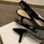 Dior CD J'Adior Slingback Pump Black For Women 2.6 in / 6.5 cm