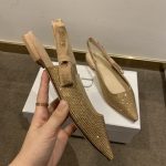 Dior CD J'Adior Slingback Pump Gold For Women 0.6 in / 1.5 cm