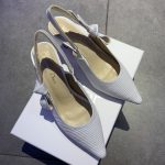 Dior CD J'Adior Slingback Pump White For Women 2.6 in / 6.5 cm