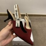 Dior CD J'Adior Slingback Pump Red For Women 2.6 in / 6.5 cm