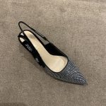 Dior CD J'Adior Slingback Pump Black For Women 2.6 in / 6.5 cm