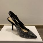 Dior CD J'Adior Slingback Pump Black For Women 3.7 in / 9.5 cm