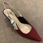 Dior CD J'Adior Slingback Pump Red For Women 2.6 in / 6.5 cm