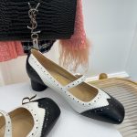 Dior CD Spectadior Ballet Pump White And Black For Women KDB764VSO_S11X