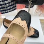 Dior CD Spectadior Ballet Pump Beige And Black For Women KDB764VSO_S15X