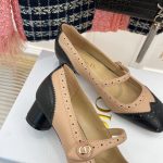 Dior CD Spectadior Ballet Pump Beige And Black For Women KDB764VSO_S15X
