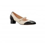 Dior CD Spectadior Ballet Pump White And Black For Women KDB764VSO_S11X