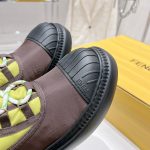 Fendi FD Domino Biker Boots Light Green For Women 8T8381ALJ0F1JFU