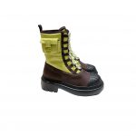 Fendi FD Domino Biker Boots Light Green For Women 8T8381ALJ0F1JFU