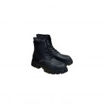 Fendi FD Fendi Force Lace-Up Ankle Boots Black For Men 7U1458ADMKF1DV5