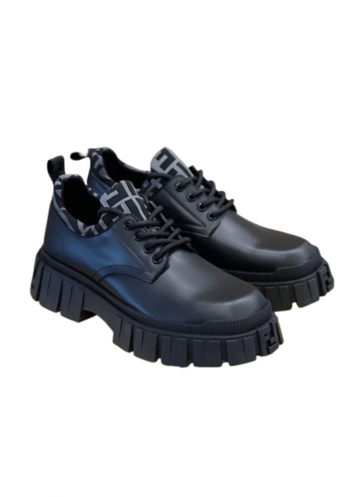 FD Fendi Force Lace-Ups Boots