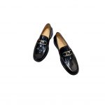 Fendi FD O’Lock Loafers Black For Men 7D1557AK1TF0ABB