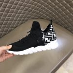 Fendi FD Technical Mesh High-Tops Sneakers White For Men