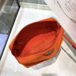 Prada Re-Nylon Necessaire Bag Black/Blue/Pink/Orange For Women 7.8 in/ 20 cm 1NE693_R067_F0002